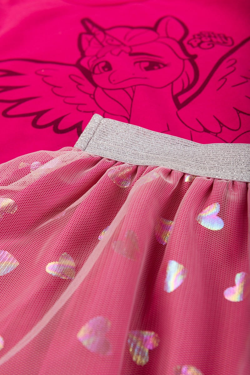 Conjunto Feminino Infantil Corações Encantados - My Little Pony