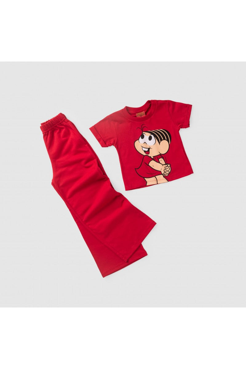 Conjunto Feminino Infantil Cute - Turma da Mônica