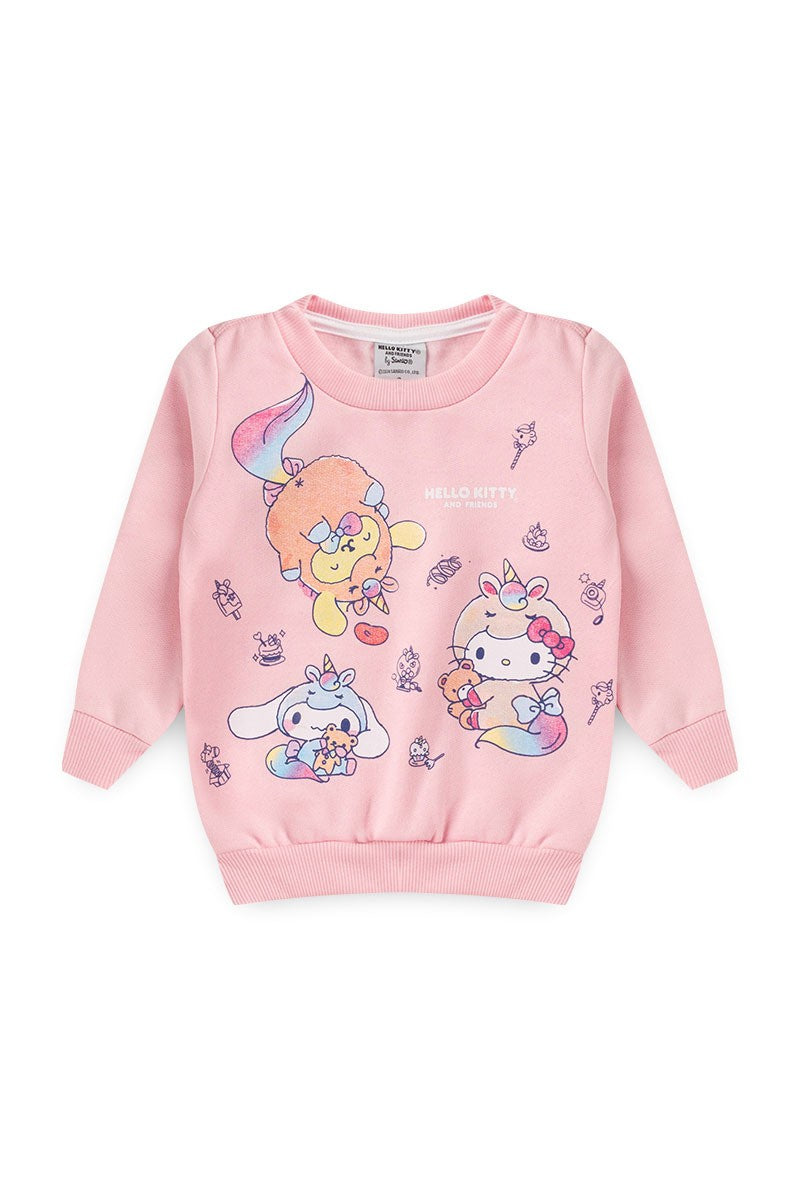 Conjunto Feminino Infantil Friends - Hello Kitty