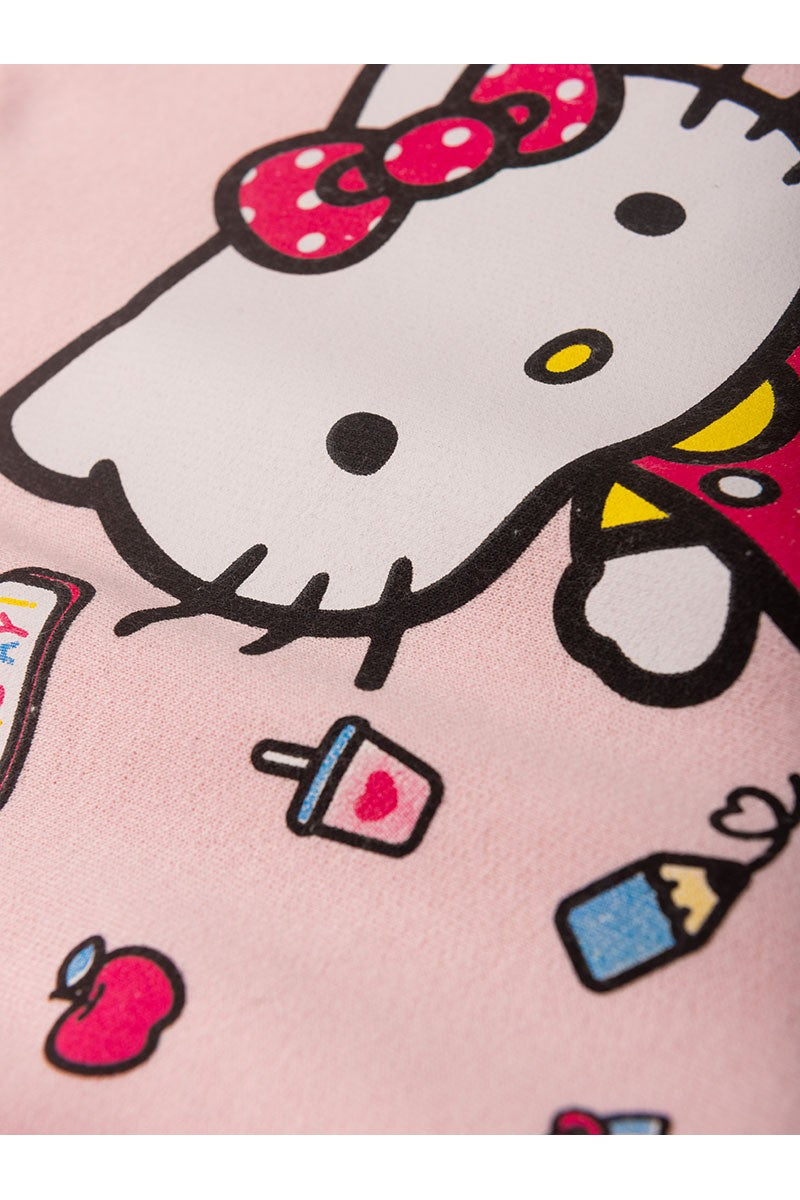 Conjunto Feminino Infantil Reluzente - Hello Kitty