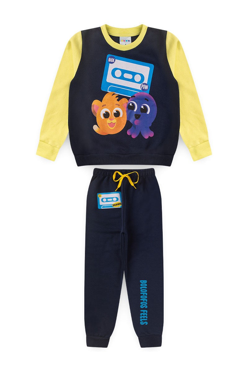 Conjunto Feminino Infantil Rick Pow - Bolofofos