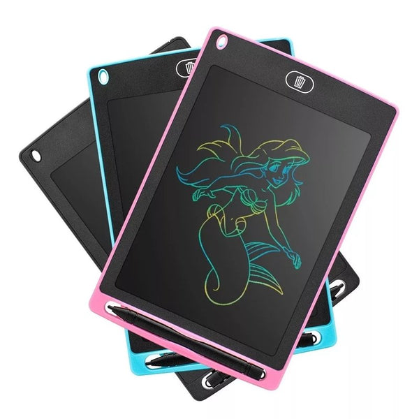 Lousa Mágica Infantil LCD Para Desenho e Estudo 12"
